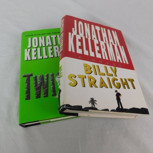 Lot of 2 Jonathan Kellerman HCDJ Petra Connor Billy Straight 1998 Twisted 2004 - Picture 2 of 9